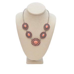 Pink Bella Vista Lake Statement Necklace
